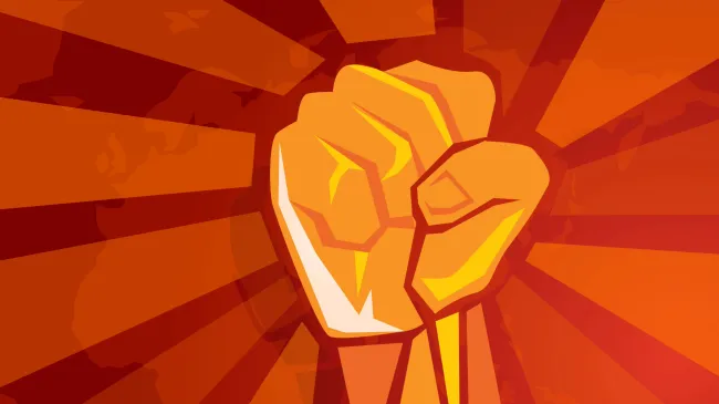 socialist fist